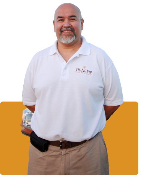 Fernando, conductor de Trans VIP